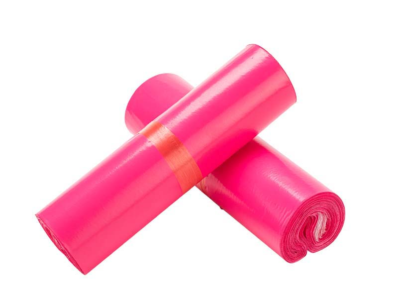 米林玫红色快递袋-02